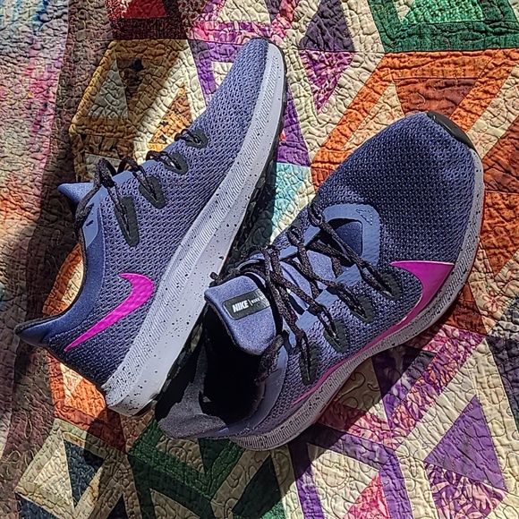 Nike Quest SE Sanded Purple Running Workout Athletic Lace Up Shoes - Picture 1 of 11